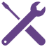 Tools with solid fill